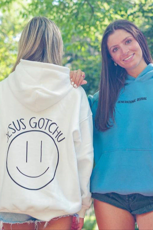 White Generational Revival Hoodie