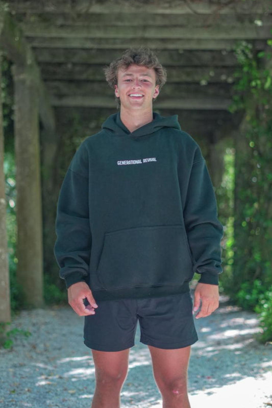 Black Generational Revival Hoodie
