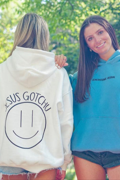 Light Blue Generational Revival Hoodie